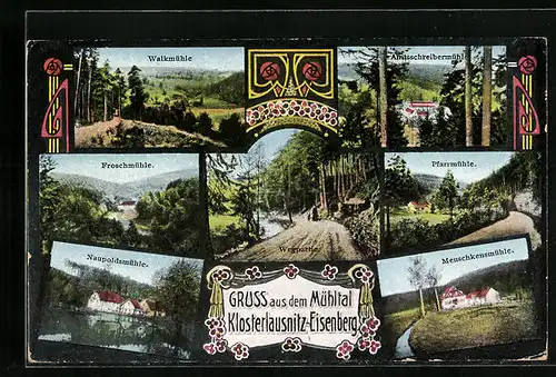 AK Klosterlausnitz-Eisenberg, Ansichten des Mühltals