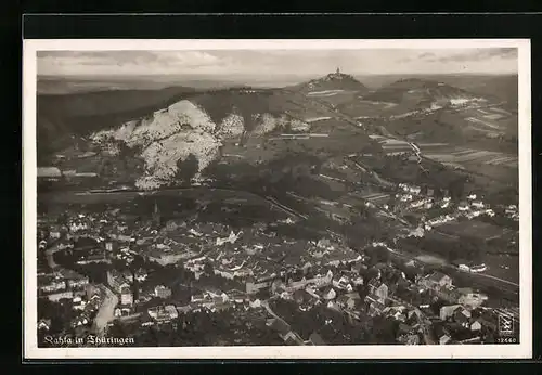 AK Kahla i. Thür., Panorama der Ortschaft