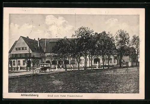 AK Altlandsberg, Hotel Friedrichslust