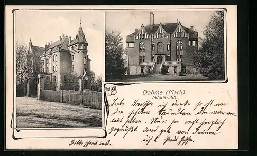 AK Dahme /Mark, Viktoria-Stift