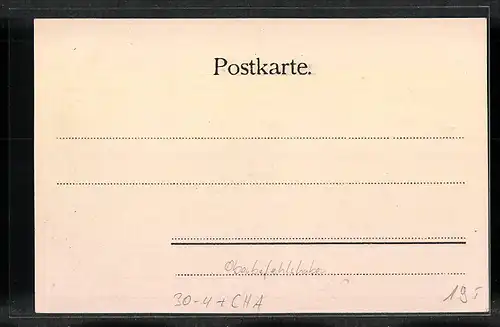 AK Heimkehr des Oberbefehlshabers Grafen von Waldersee aus China 1901, Hannover, Villa a. d. Hohenzollernstrasse