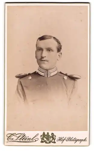 Fotografie C. Steinl, Potsdam, Uffz. in Uniform Garde Ulanen Regiment 1