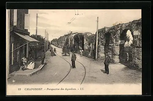 AK Chaponost, Perspective des Aqueducs