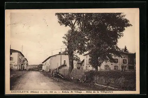 AK Chénelette, Entrée du Village - Hotel de la Villégiature
