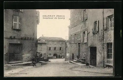 AK Charnay, Interieur du bourg
