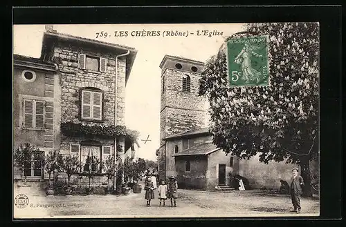 AK Les Chères, L`Eglise