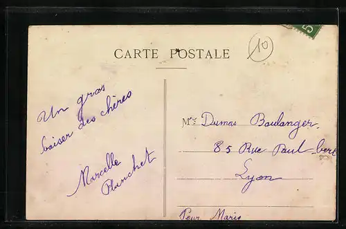 AK Les Chères, Route de Lyon