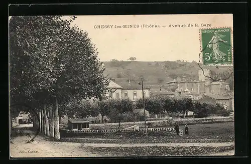 AK Chessy-les-Mines, Avenue de la Gare