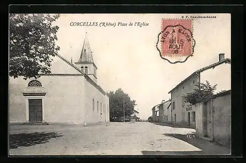 AK Corcelles, Place de l`Eglise
