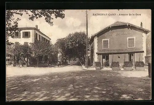 AK Sathonay-Camp, Avenue de la Gare