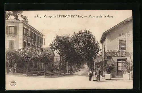 AK Sathonay-Camp, Avenue de la Gare