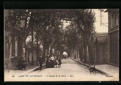 AK Sathonay-Camp, Avenue de la Gare