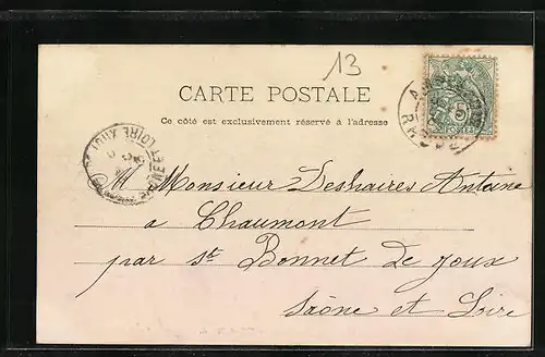 AK Bourg-de-Thizy, Villa de Mmme C.