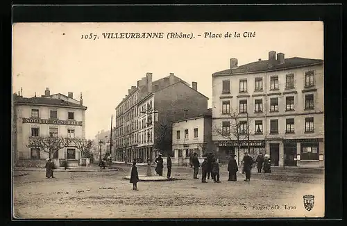 AK Villeurbanne, Place de la Cité