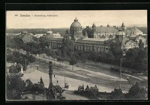 AK Dresden, Ausstellung, Stübelplatz