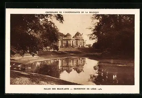 AK Liége, Exposition 1930, Palais des Beaux-Arts