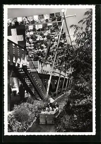AK Zürich, Schweizerische Landesausstellung 1939, Am Schifflibach