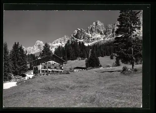 AK Welschnofen, Schutzhaus Moseralm und Rosengarten