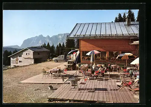 AK Coronelle Pass, Partenza telecabine Laurin per il rifugio Coronelle, Dolomiti