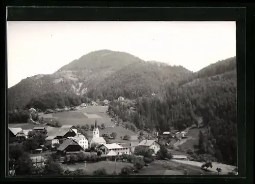 AK Wangen am Ritten, Teilansicht mit Kirche