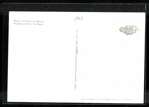 AK Wangen am Ritten, Teilansicht mit Kirche