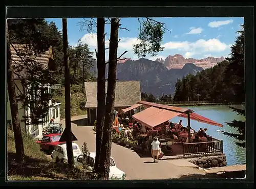AK Wolfsgruben /Ritten, Gasthof am See