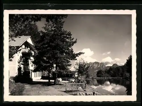 AK Wolfsgruben am Ritten, Gasthaus am See