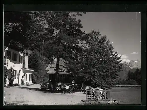 AK Wolfsgruben am Ritten, Gasthof zum Wolfsgrubensee