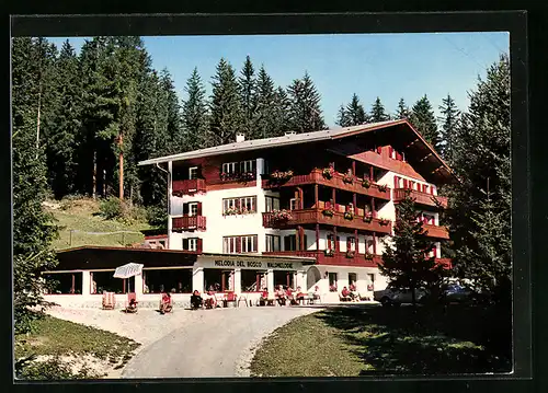 AK Pedraces /Val Badia, Hotel Pension Waldmelodie