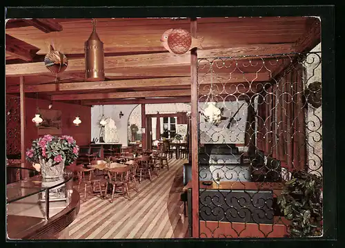 AK Canazei, Hotel Weisses Kreuz - Bar