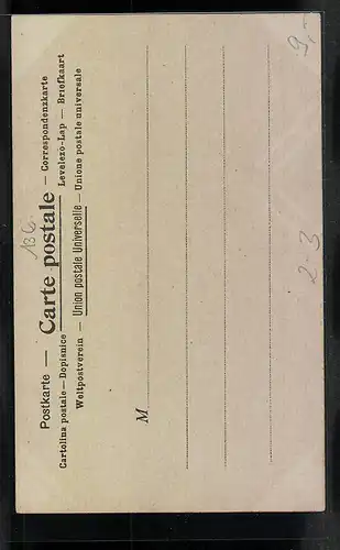 AK La Poste en Autriche, Österreichischer Briefträger