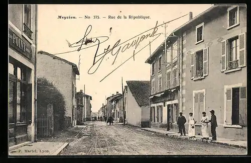 AK Meyzieu, Rue de la République