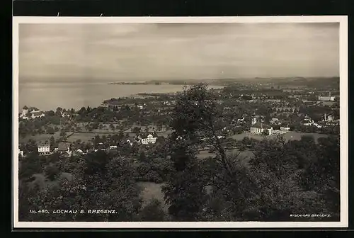AK Lochau b. Bregenz, Gesamtansicht aus der Vogelschau