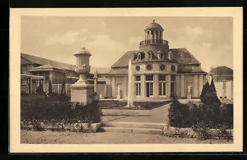 AK Leipzig, Internationale Baufachausstellung mit Sonderausstellungen 1913, Dresdner Haus