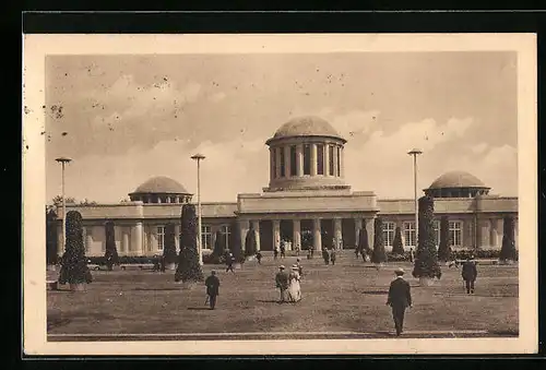 AK Breslau, Ausstellung zur Jahrhundertfeier der Freiheitskriege 1913, Das Gebäude der Historischen Ausstellung