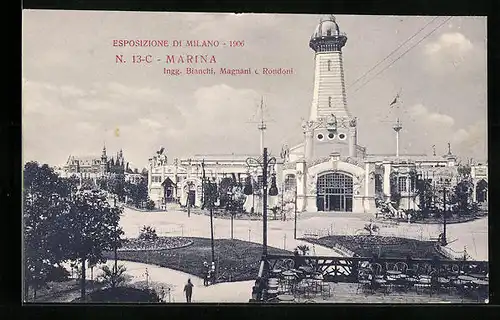 AK Milano, Exposizione de Milano 1906 - Marina