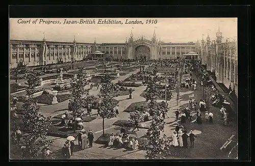 AK London, Japan-British Exhibition 1910 - Court of Progress
