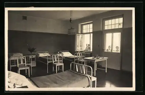 AK Gaisbühl, Heilstätte, Innenansicht