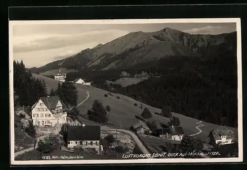 AK Ebnit, Blick auf Mörzelspitze