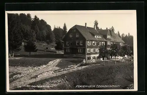AK Oberbildstein, Ansicht des Ferienheims