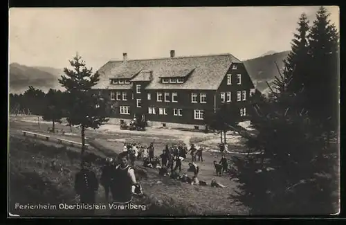 AK Oberbildstein, Ferienheim mit Kindern