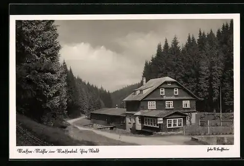 AK Masserberg /Thür. Wald, Gasthaus Massermühle