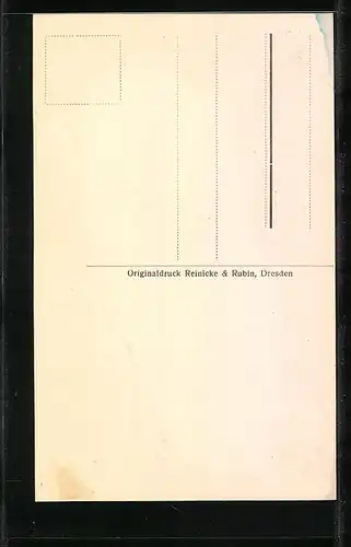 AK Hechingen, Partie am Kirchplatz