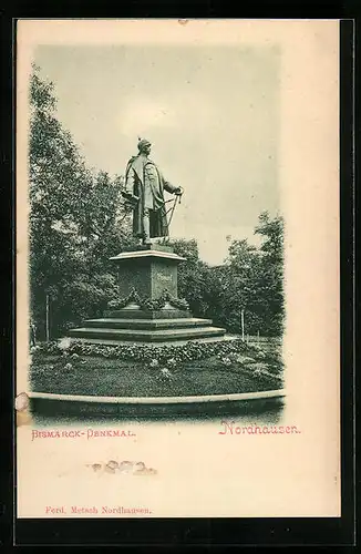 AK Nordhausen, Bismarck-Denkmal
