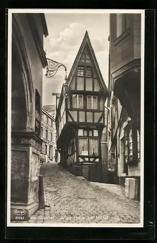 AK Bernkastel, Altes Haus am Markt