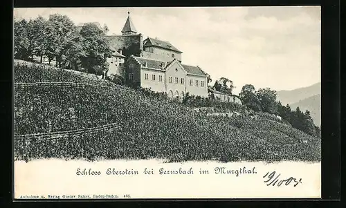 AK Gernsbach im Murgtal, Schloss Eberstein
