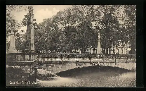 AK Düsseldorf, Königsbrücke