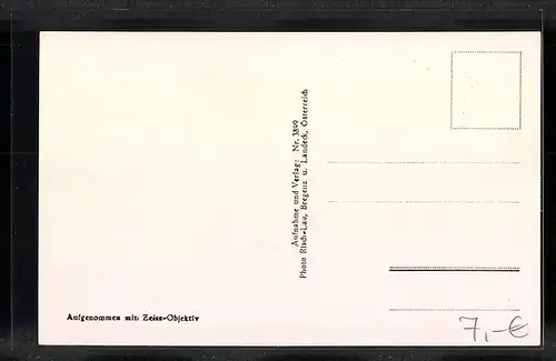 AK Damüls, Ortsansicht mit Mittagsspitze