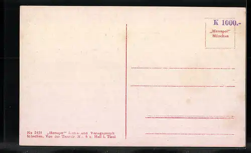 AK Feldkirch, Ortspartie mit Fluss und Brücke