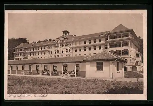 AK Gaisbühel bei Nenzing, Lungenheilstätte mit Sonnenterrasse